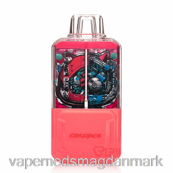 Vape Uden Nikotin Crazyace B15000 Engangs Fersken Mango